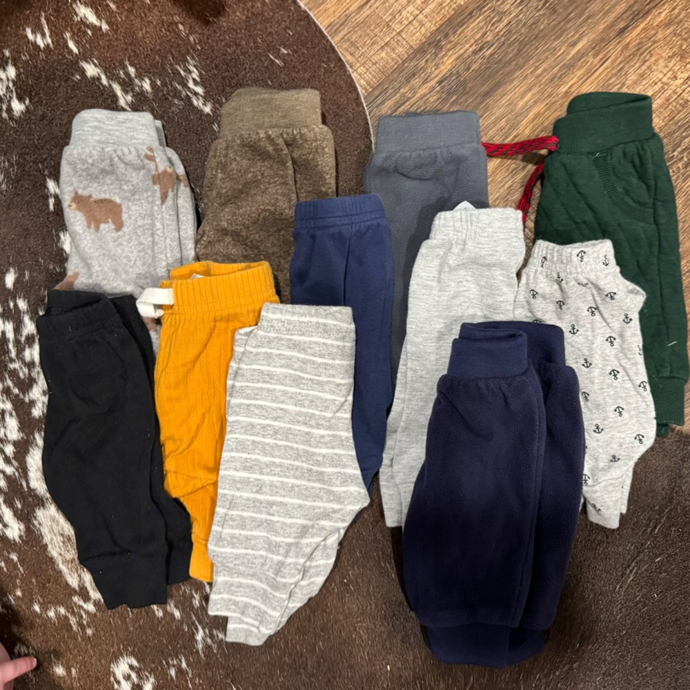 Baby pants Bundle 0/3 months